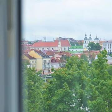 Фото номера Апартаменты с видом на озеро Апартаменты Apartment in Minsk Center г. Минск 34