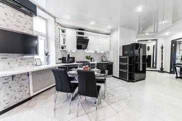 Фото номера Апартаменты с 2 спальнями Апартаменты MGApartments 3 rooms Miasnikova sq. VIP г. Минск 11