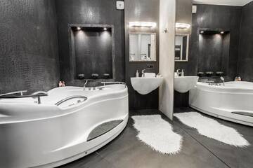 Фото номера Апартаменты с 2 спальнями Апартаменты MGApartments 3 rooms Miasnikova sq. VIP г. Минск 22