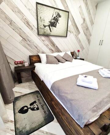 Фото номера Апартаменты с 1 спальней Апартаменты Apartments Banksy House г. Минск 79