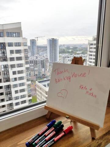 Фото номера Апартаменты с 1 спальней Апартаменты Apartments Banksy House г. Минск 77