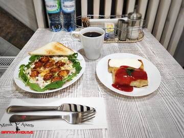Фото номера Апартаменты с 1 спальней Апартаменты Apartments Banksy House г. Минск 41