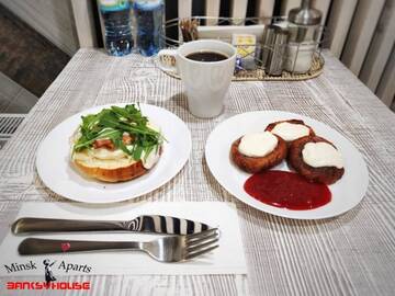 Фото номера Апартаменты с 1 спальней Апартаменты Apartments Banksy House г. Минск 56
