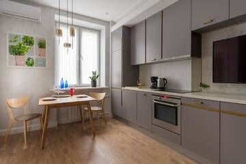 Фото номера Апартаменты Делюкс Апартаменты SO Charming apt near Victory square in downtown г. Минск 8