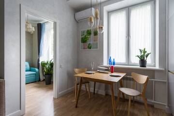 Фото номера Апартаменты Делюкс Апартаменты SO Charming apt near Victory square in downtown г. Минск 10