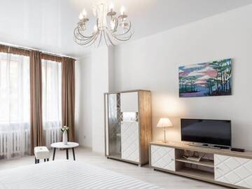 Фото номера Улучшенные апартаменты Апартаменты FAB Apartments Minsk г. Минск 33