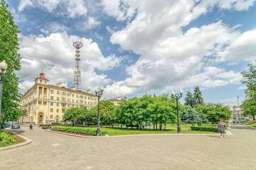 Фото номера Апартаменты Апартаменты Hallow Minsk 3 г. Минск 20