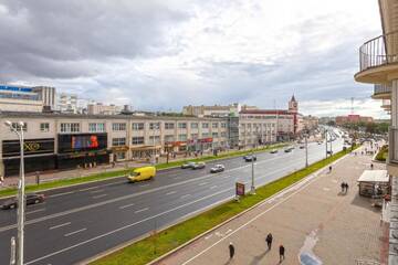 Фото номера Апартаменты - проспект Независимости, 53 Апартаменты Apartments on Ploscha Yakuba Kolasa г. Минск 48
