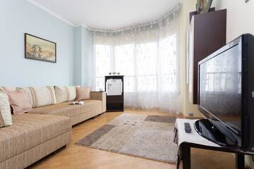 Фото номера Апартаменты - проспект Независимости, 53 Апартаменты Apartments on Ploscha Yakuba Kolasa г. Минск 10