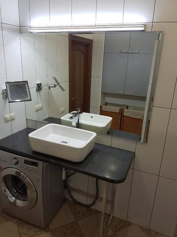 Фото номера Апартаменты с 1 спальней Апартаменты Rising Sun Apartment г. Минск 15