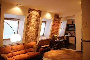 Фото номера Апартаменты с 1 спальней Апартаменты Apartment Сozy loft with air conditioning г. Минск 7