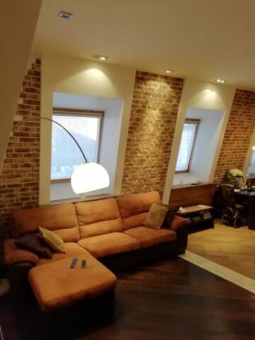 Фото номера Апартаменты с 1 спальней Апартаменты Apartment Сozy loft with air conditioning г. Минск 10
