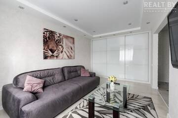 Фото номера Улучшенные апартаменты Апартаменты LUX APARTMENT ON BIRUZOVA г. Минск 57
