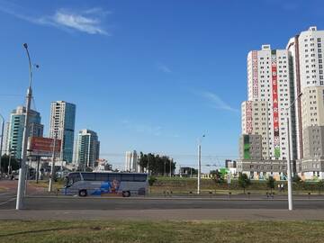 Фото номера Апартаменты с 1 спальней Апартаменты Apartment on Churlenis Street, Malinovka г. Минск 20