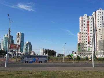 Фото номера Апартаменты с 1 спальней Апартаменты Apartment on Churlenis Street, Malinovka г. Минск 27