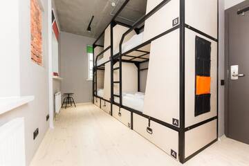 Фото номера Кровать в общем номере для женщин с 4 кроватями Хостелы Hostel Urban г. Минск 4