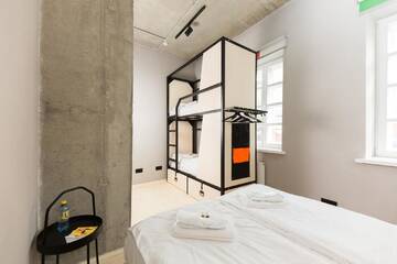 Фото номера Семейный номер с общей ванной комнатой Хостелы Hostel Urban г. Минск 4