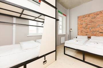 Фото номера Семейный номер с общей ванной комнатой Хостелы Hostel Urban г. Минск 5