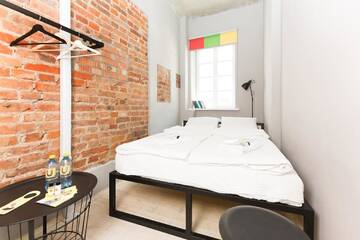 Фото номера Двухместный номер с 1 кроватью и общей ванной комнатой Хостелы Hostel Urban г. Минск 4