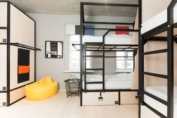 Фото номера Кровать в общем 8-местном номере для мужчин и женщин Хостелы Hostel Urban г. Минск 4