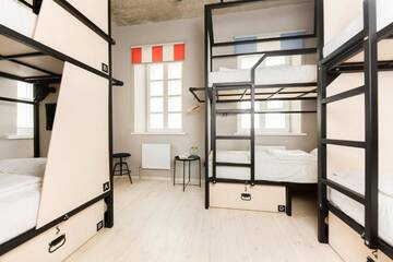 Фото номера Кровать в общем 6-местном номере для мужчин и женщин Хостелы Hostel Urban г. Минск 6
