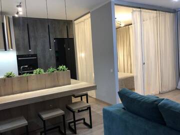 Фото номера Апартаменты Делюкс Апартаменты LikeHome Скрыганова 4а г. Минск 15