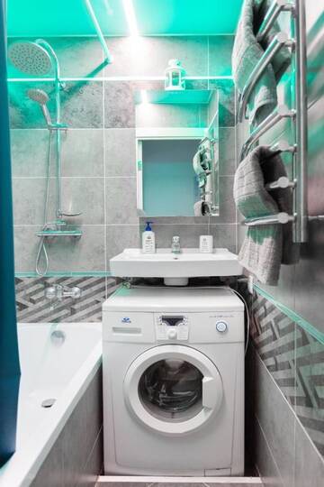 Фото номера Апартаменты с 1 спальней Апартаменты Designer Apartment on Pushkinskaya г. Минск 14