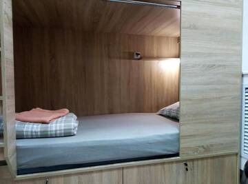 Фото номера Односпальная кровать в общем мужском номере Хостелы Minsk City Hostel (Минск Сити Хостел) г. Минск 12