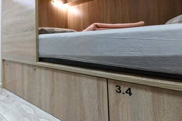 Фото номера Односпальная кровать в общем мужском номере Хостелы Minsk City Hostel (Минск Сити Хостел) г. Минск 16