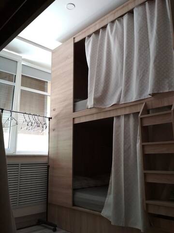 Фото номера Кровать в общем номере с 4 кроватями Хостелы Minsk City Hostel (Минск Сити Хостел) г. Минск 7