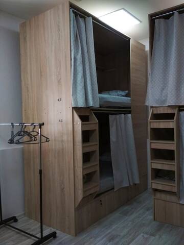 Фото номера Кровать в общем 8-местном номере для мужчин и женщин Хостелы Minsk City Hostel (Минск Сити Хостел) г. Минск 7