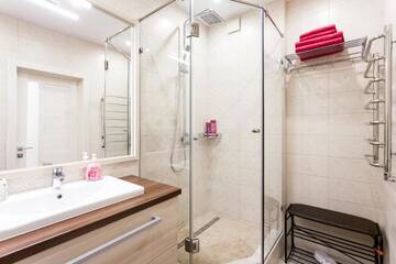 Фото номера Апартаменты с 1 спальней Апартаменты Molnar Apartments Griboedova 1 г. Минск 25