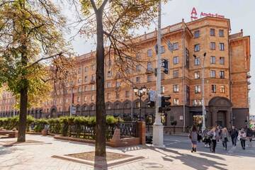Фото номера Апартаменты с балконом Апартаменты Аpartments on Lenin street г. Минск 26
