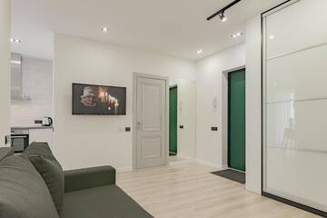 Фото номера Апартаменты с 1 спальней Апартаменты DanaTower Comfort г. Минск 32