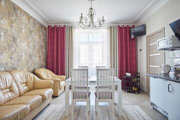 Фото номера Апартаменты с 2 спальнями и сауной Апартаменты Spa Centrе Apartments Kirova г. Минск 18