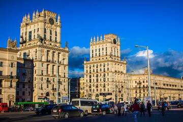 Фото номера Апартаменты с 2 спальнями и сауной Апартаменты Spa Centrе Apartments Kirova г. Минск 26