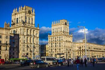 Фото номера Апартаменты с 2 спальнями и сауной Апартаменты Spa Centrе Apartments Kirova г. Минск 9