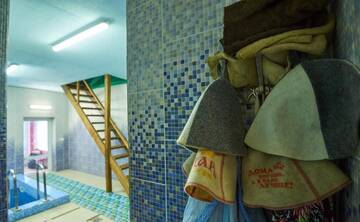 Фото номера Коттедж с 6 спальнями Дома для отпуска House with Sauna and Pool г. Минск 70