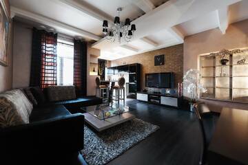 Фото номера Апартаменты Делюкс Апартаменты SO Fashionable apartment in the heart of Minsk г. Минск 7