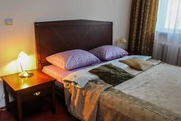 Фото номера Апартаменты с 3 спальнями Апартаменты Apartment Ploshchad Pobedy 3 komnaty г. Минск 8