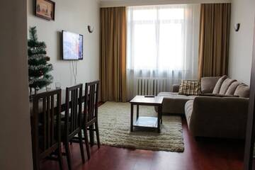 Фото номера Апартаменты с 3 спальнями Апартаменты Apartment Ploshchad Pobedy 3 komnaty г. Минск 18