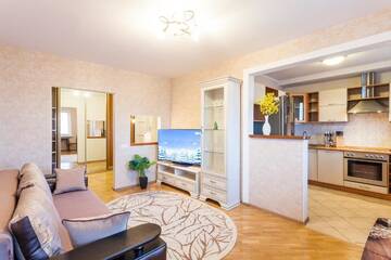 Фото номера Апартаменты с 2 спальнями Апартаменты Molnar Apartments Zaslavskaya 11 г. Минск 15