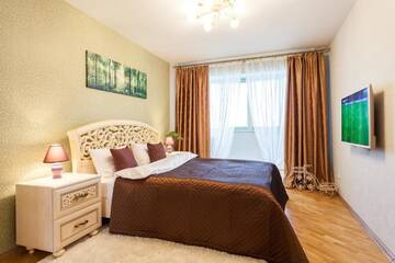 Фото номера Апартаменты с 2 спальнями Апартаменты Molnar Apartments Zaslavskaya 11 г. Минск 20