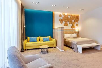 Фото номера Номер-студио Делюкс Отель Aqua-Minsk Hotel Plus г. Минск 6