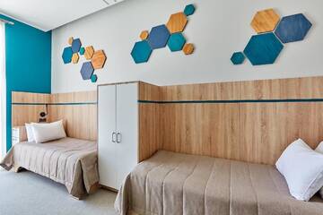 Фото номера Двухместный номер с 2 отдельными кроватями Отель Aqua-Minsk Hotel Plus г. Минск 8