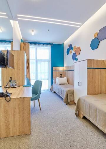 Фото номера Двухместный номер с 2 отдельными кроватями Отель Aqua-Minsk Hotel Plus г. Минск 11