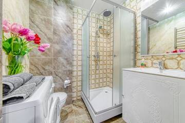 Фото номера Апартаменты с душем Апартаменты Helen Apartments Galleria Minsk г. Минск 21