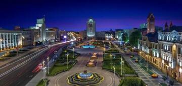 Фото номера Апартаменты с 1 спальней Апартаменты Apartments on Voronjanskogo,15/2 г. Минск 14