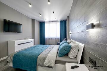 Фото номера Апартаменты с 2 спальнями Апартаменты LightHouse Apart Рубенс г. Минск 7