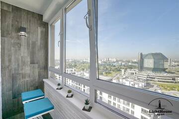 Фото номера Апартаменты с 2 спальнями Апартаменты LightHouse Apart Рубенс г. Минск 35